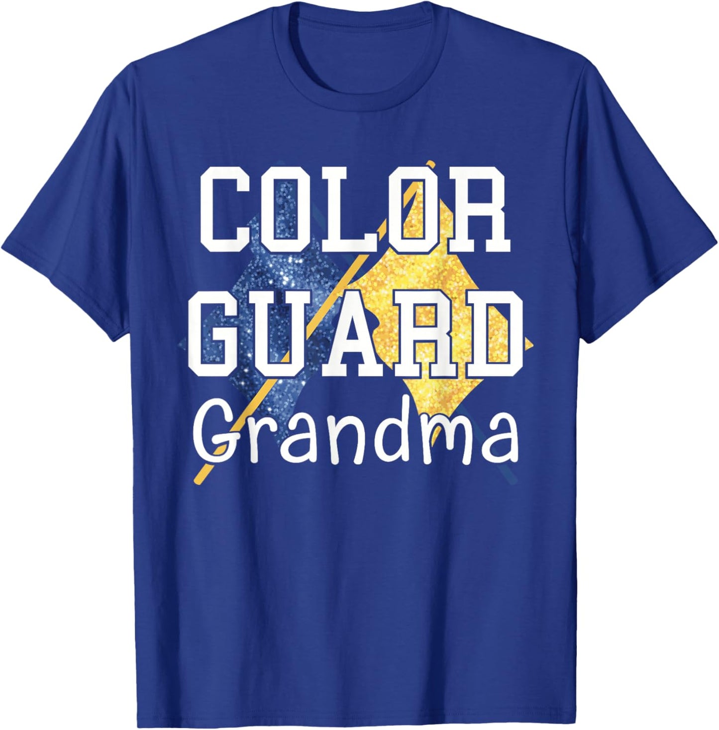 Color Guard Grandma T-Shirt - T-Shirt | Royal