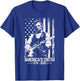 America's 250th Birthday Abraham Lincoln Playing Guitar T-Shirt - T-Shirt | Royal