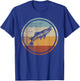 Gar Fish Retro Vintage Design T-Shirt - T-Shirt | Royal