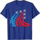 Funny 4th of July Patriotic American Flag USA Men Boys Youth T-Shirt - T-Shirt | Royal