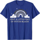 A Little Ray Of Pitch Black T-Shirt - T-Shirt | Royal