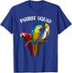 Cool Parrot Design Women Bird Tropical Parrot Lover T-Shirt - T-Shirt | Royal