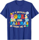 If It Involves Books and Pajamas Count Me In Reading T-Shirt - T-Shirt | Royal