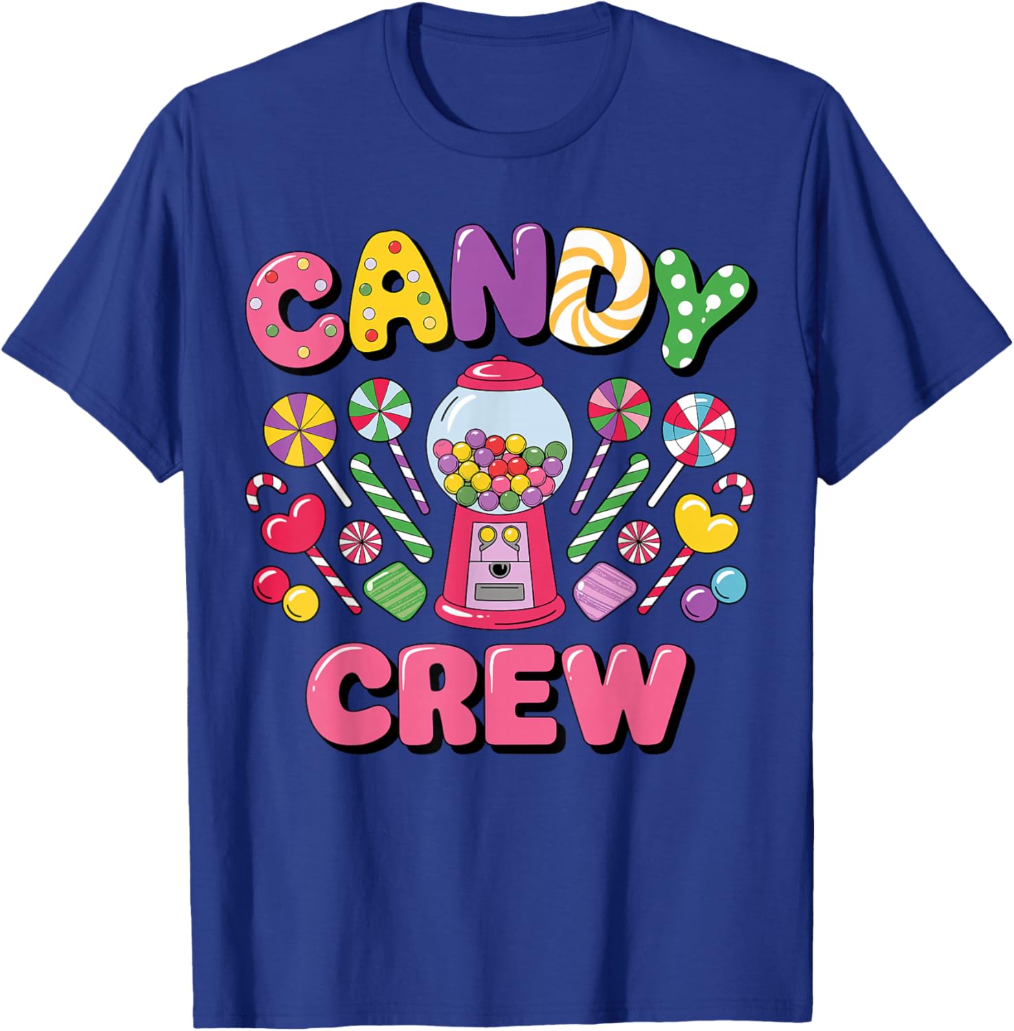 Candy Crew Candy Costume Women Candy Land Kids Sweetie T-Shirt - T-Shirt | Royal