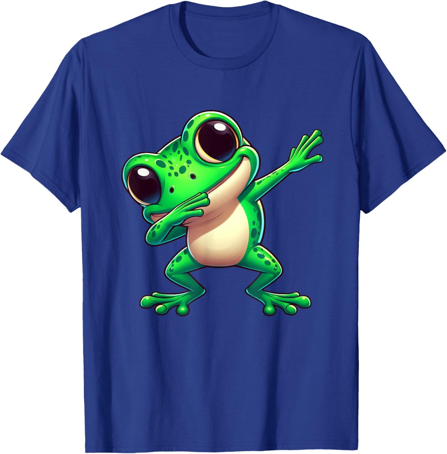 Cartoon Dance Funny Frog T-Shirt - T-Shirt | Royal