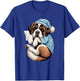 Funny Sleepy Saint Bernard Pajama Dog Lover Men Woman Kids T-Shirt - T-Shirt | Royal
