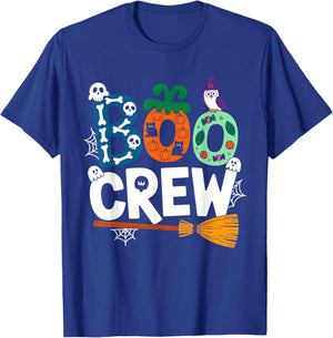 Halloween Boo Crew Funny Halloween Costume Women Kid T-Shirt - T-Shirt | Royal