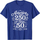 America Turns 250 2026 USA Anniversary Vintage T-Shirt - T-Shirt | Royal