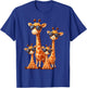 Giraffe Family Sunglasses Safari Zoo Animal Lover Giraffes T-Shirt - T-Shirt | Royal