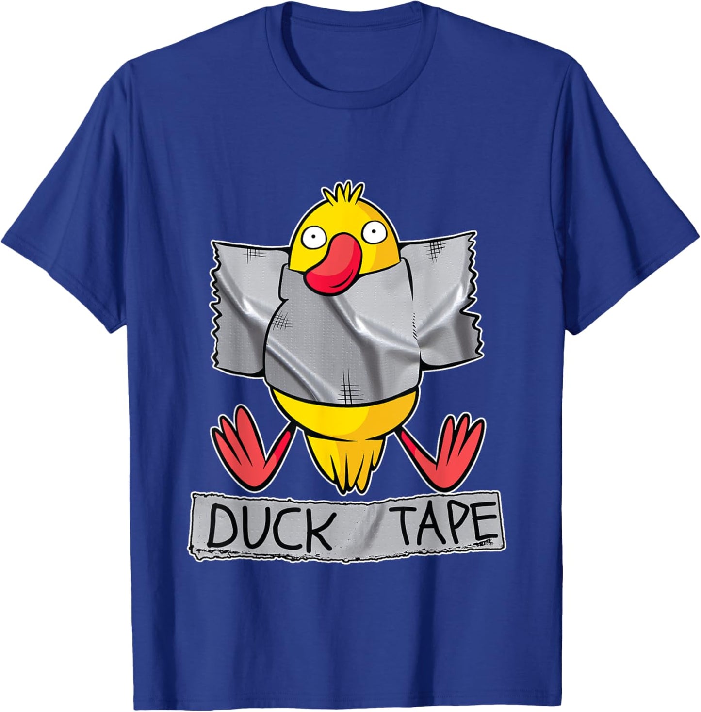 Funny Duck Tape T-Shirt - T-Shirt | Royal