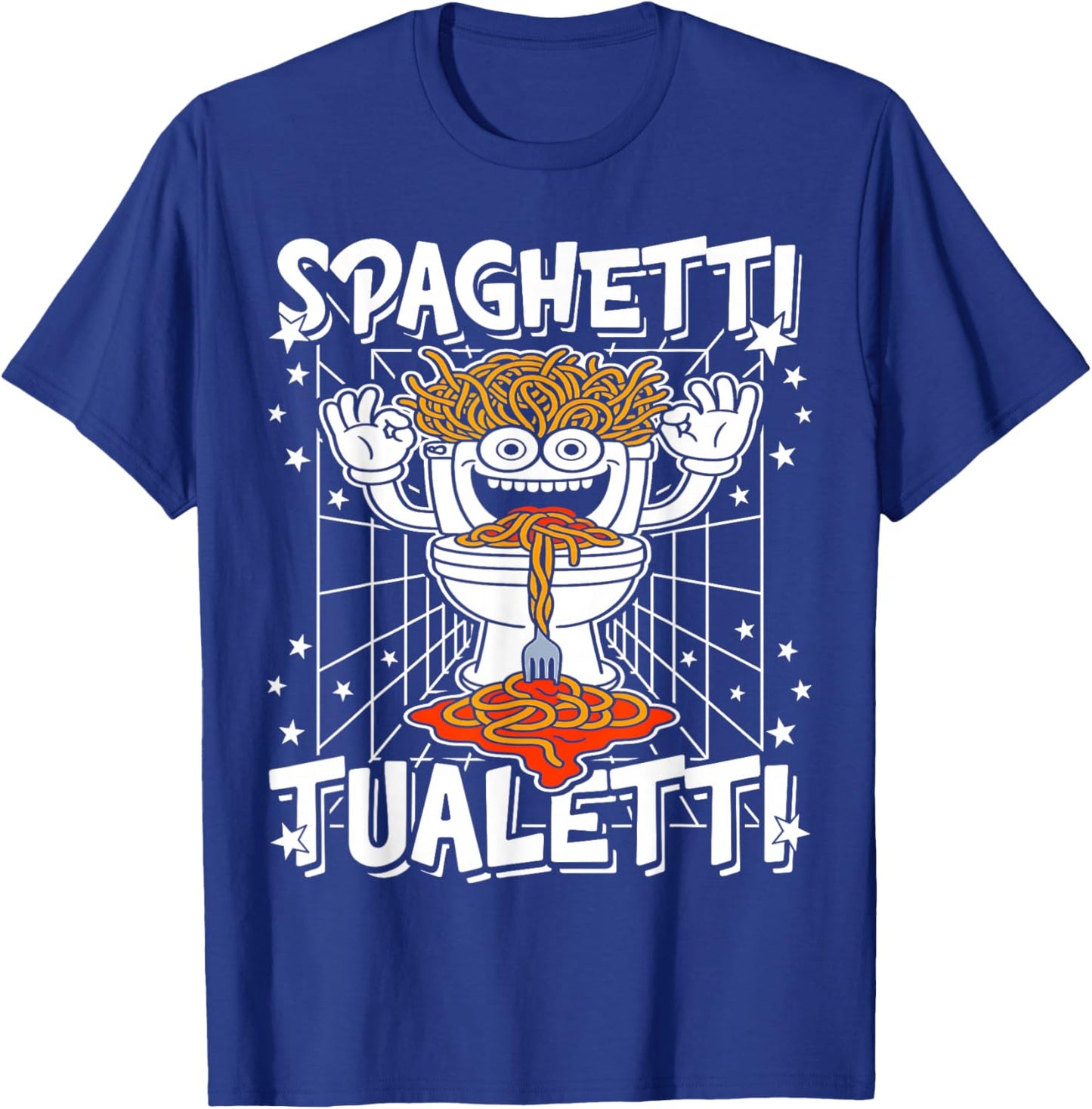 Spaghetti-Tualetti Italian-Brainrot Funny Gen Z Meme Toilet T-Shirt - T-Shirt | Royal