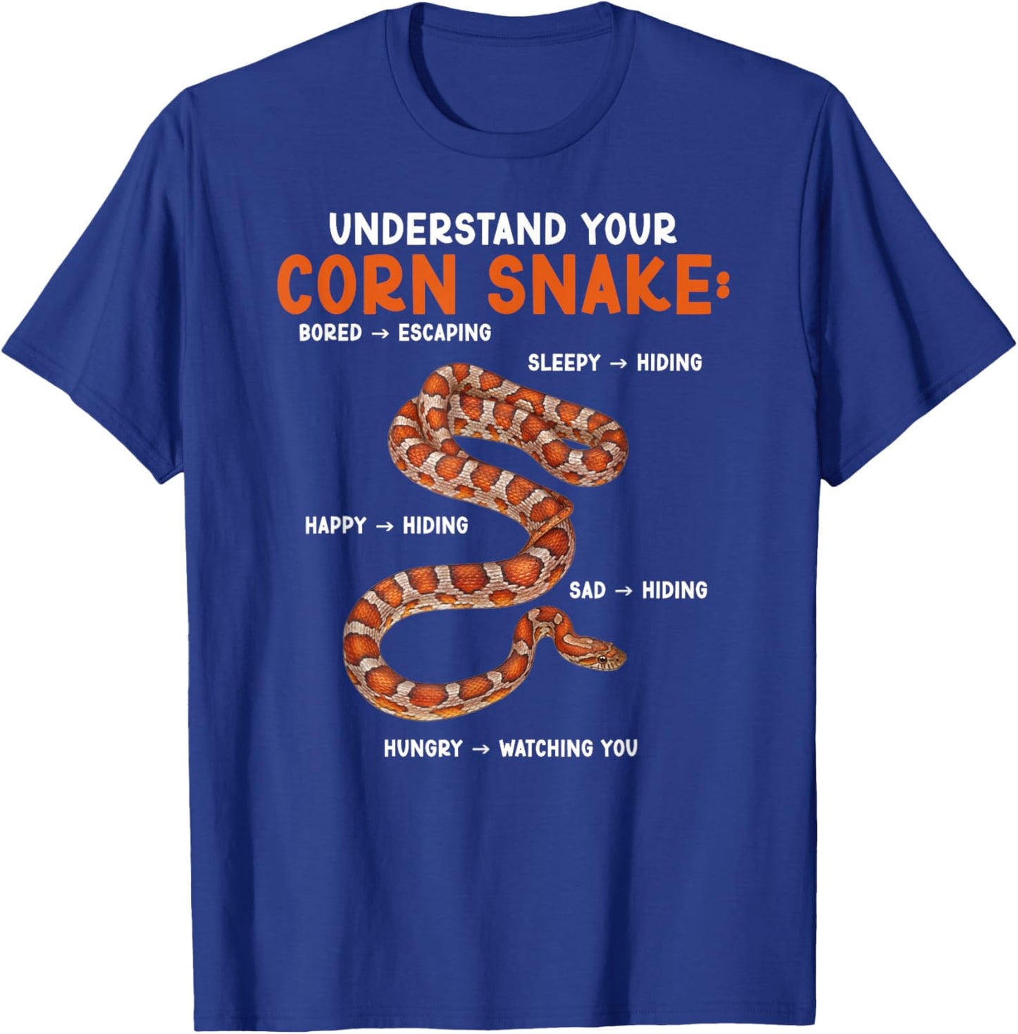 Understand Your Corn Snake Owner Corn Snake Lover T-Shirt - T-Shirt | Royal