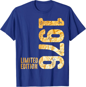 50. Geburtstag Mann Frau 50 Jahre Deko 1976 Geschenk Lustig T-Shirt - T-Shirt | Royal