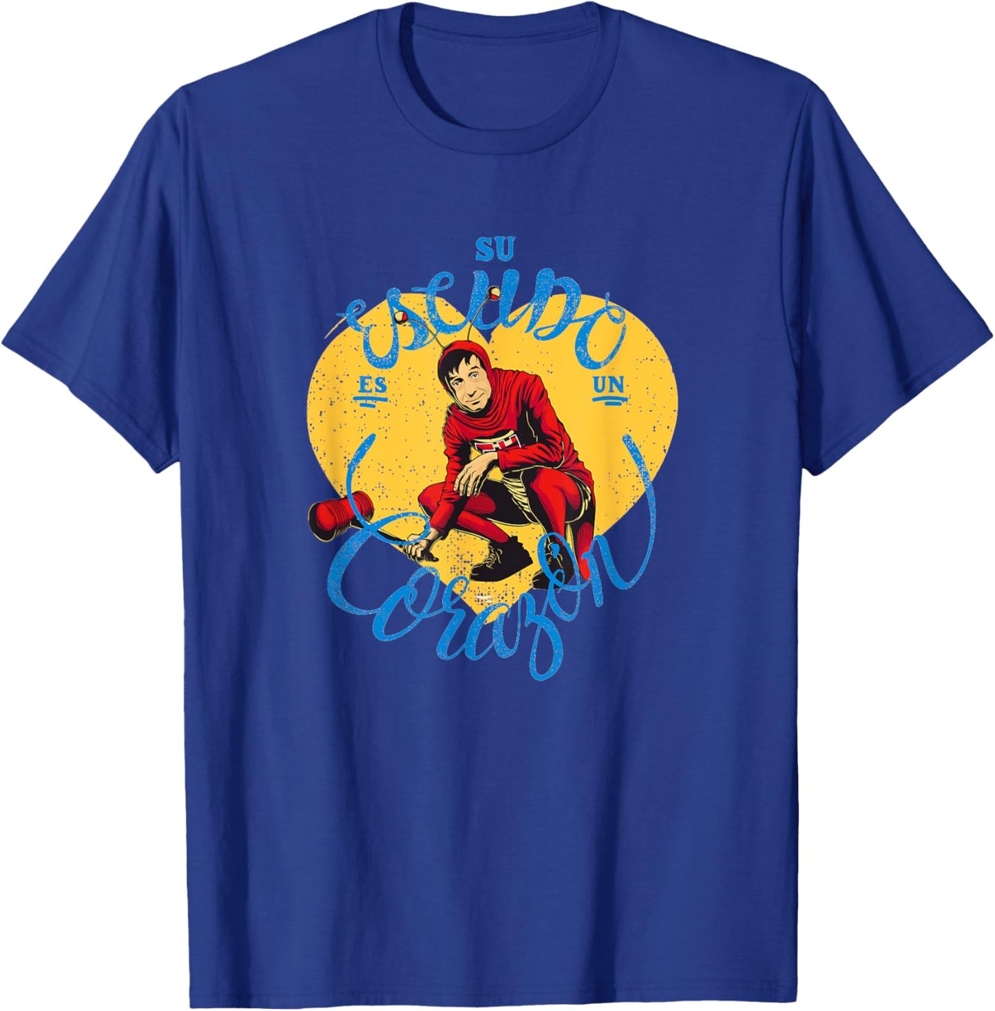 Chapulin Colorado - Fun Desings for Kids, Teen, Women & Men T-Shirt - T-Shirt | Royal