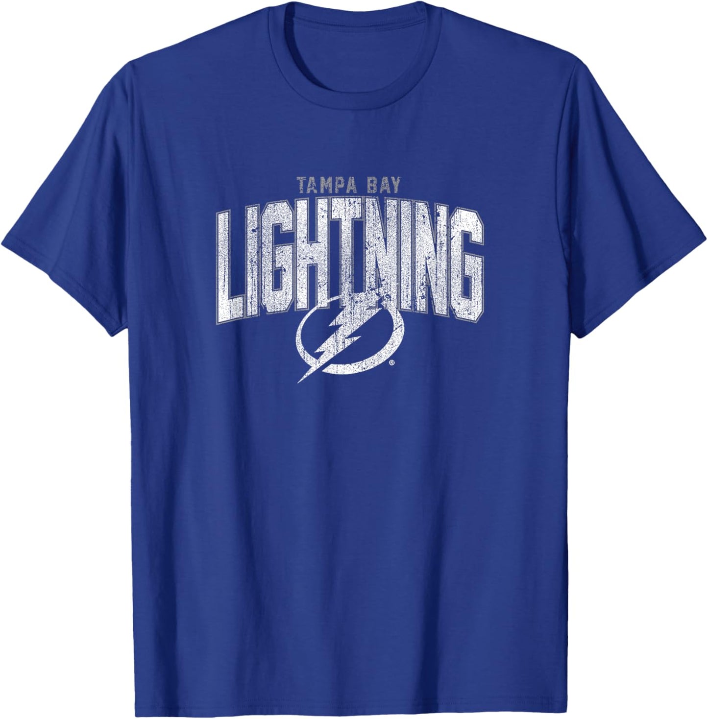 Hockey d'époque de la LNH Lightning de Tampa Bay T-Shirt - T-Shirt | Royal