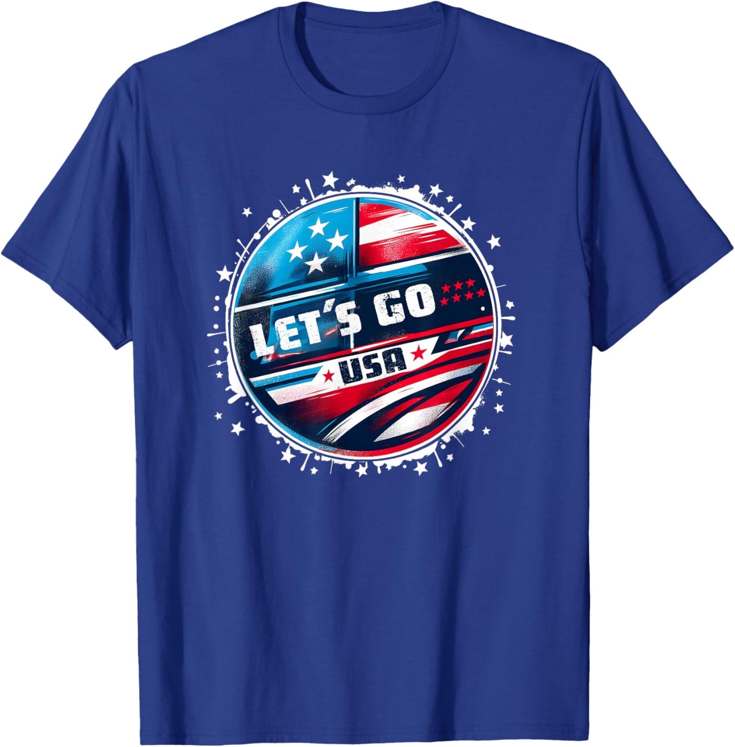 USA Go United States Sport USA Apparel USA T-Shirt - T-Shirt | Royal