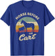 Horses Lover Funny design about Horse Before The Cart Retro T-Shirt - T-Shirt | Royal