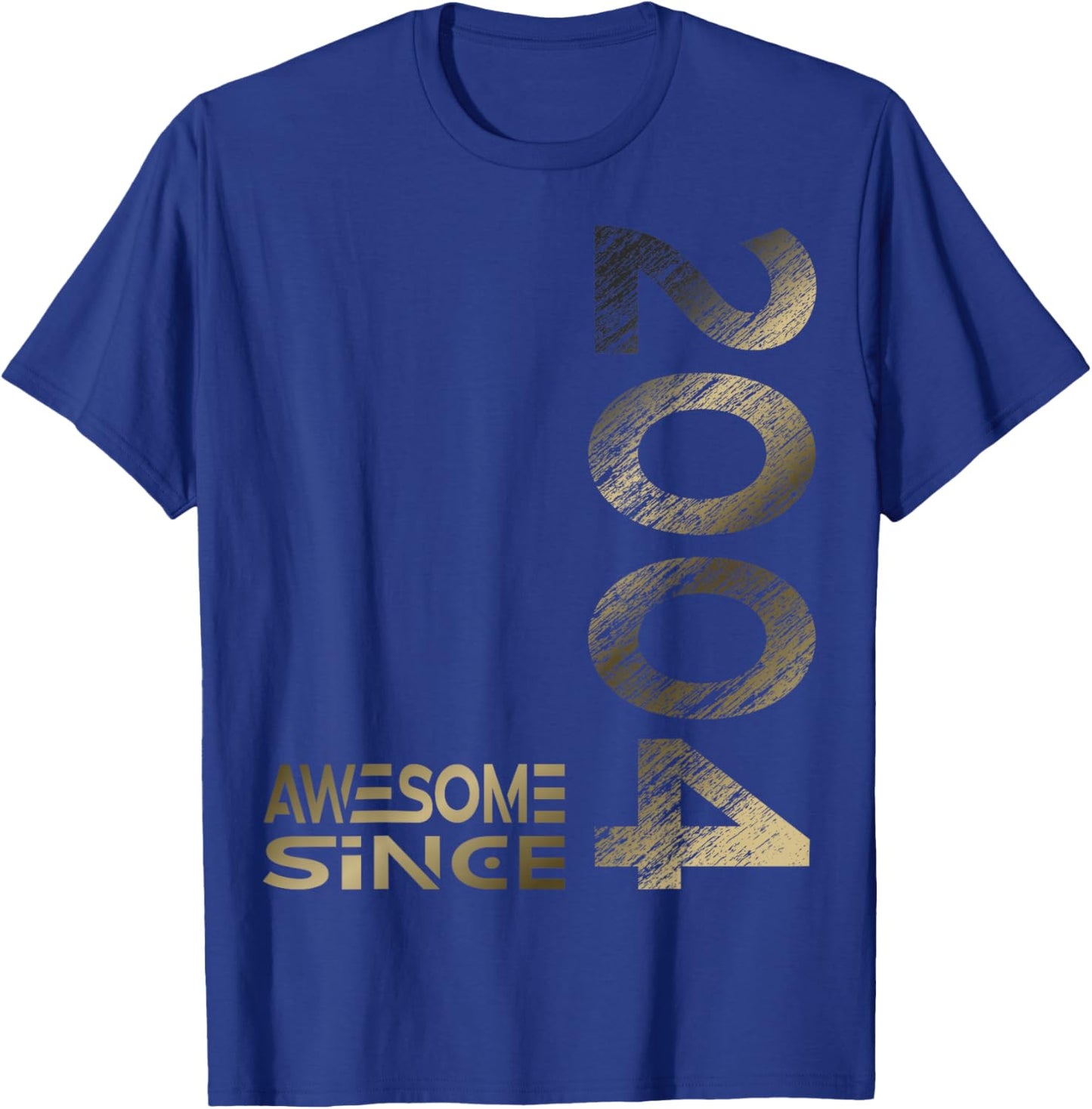 Awesome since 2004 22th Birthday T-Shirt - T-Shirt | Royal