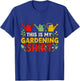 Funny for Planting and Harvesting This is My Gardening T-Shirt - T-Shirt | Royal