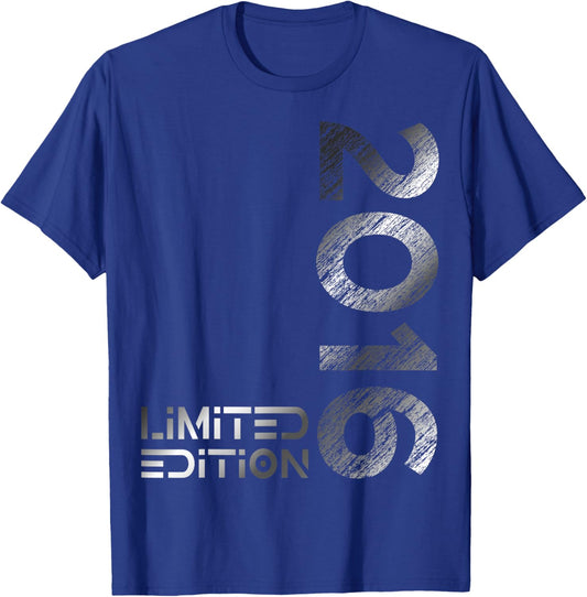 Limited Edition 2016 Boy Girl 10th Birthday 10 T-Shirt - T-Shirt | Royal