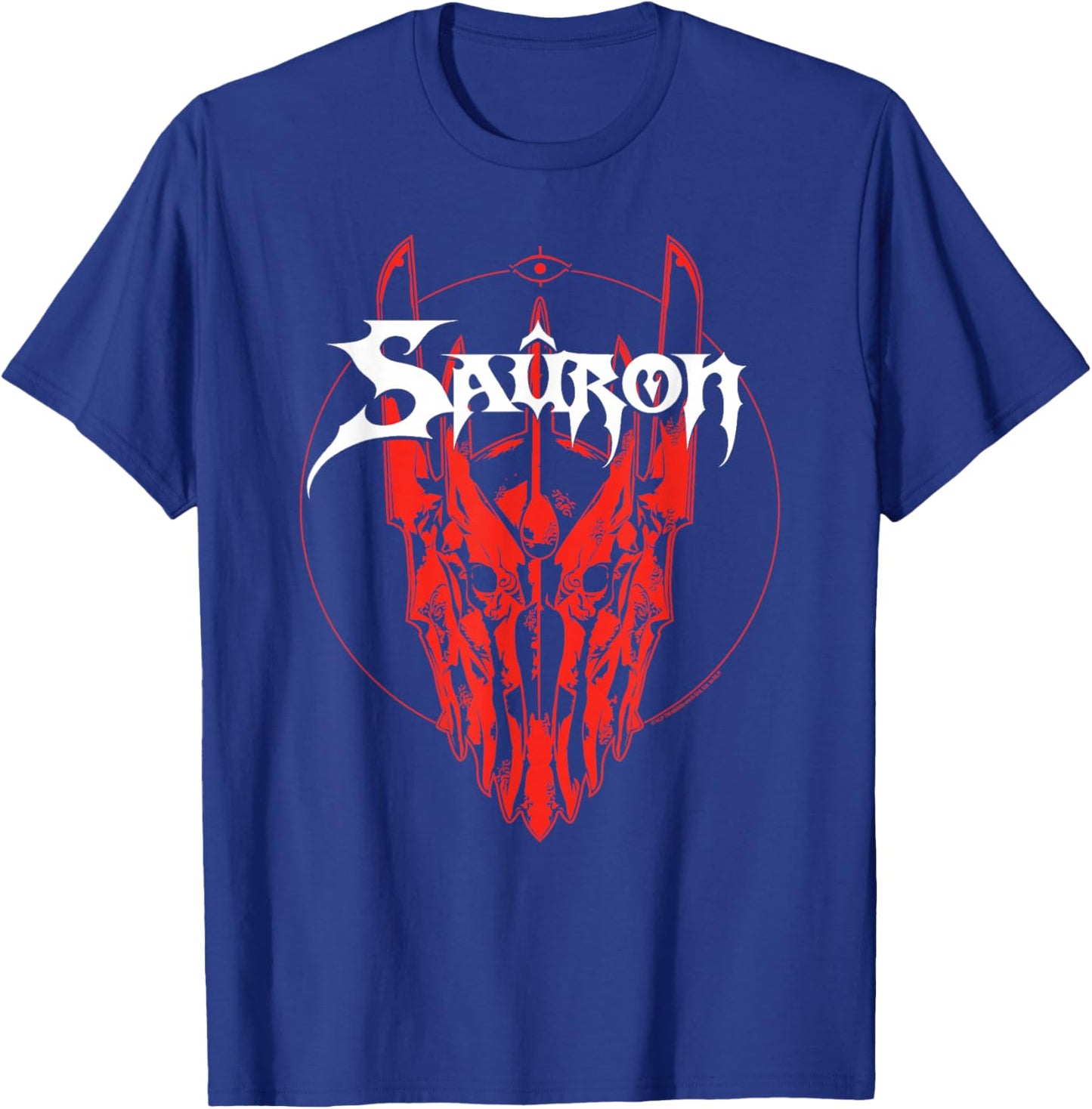The Lord of the Rings Sauron Helmet Head Portrait T-Shirt - T-Shirt | Royal