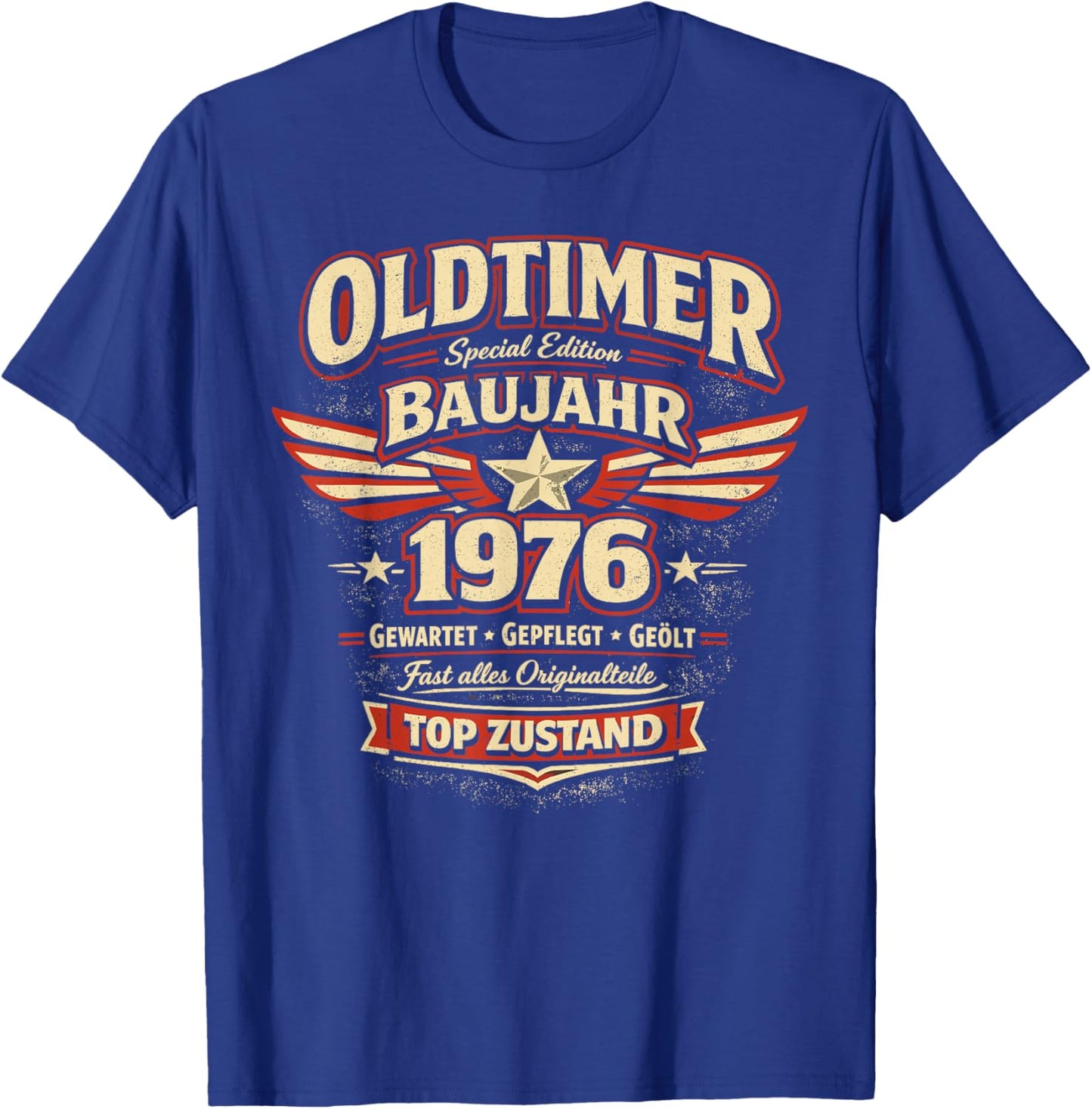 1976 Oldtimer 50th Birthday T-Shirt - T-Shirt | Royal