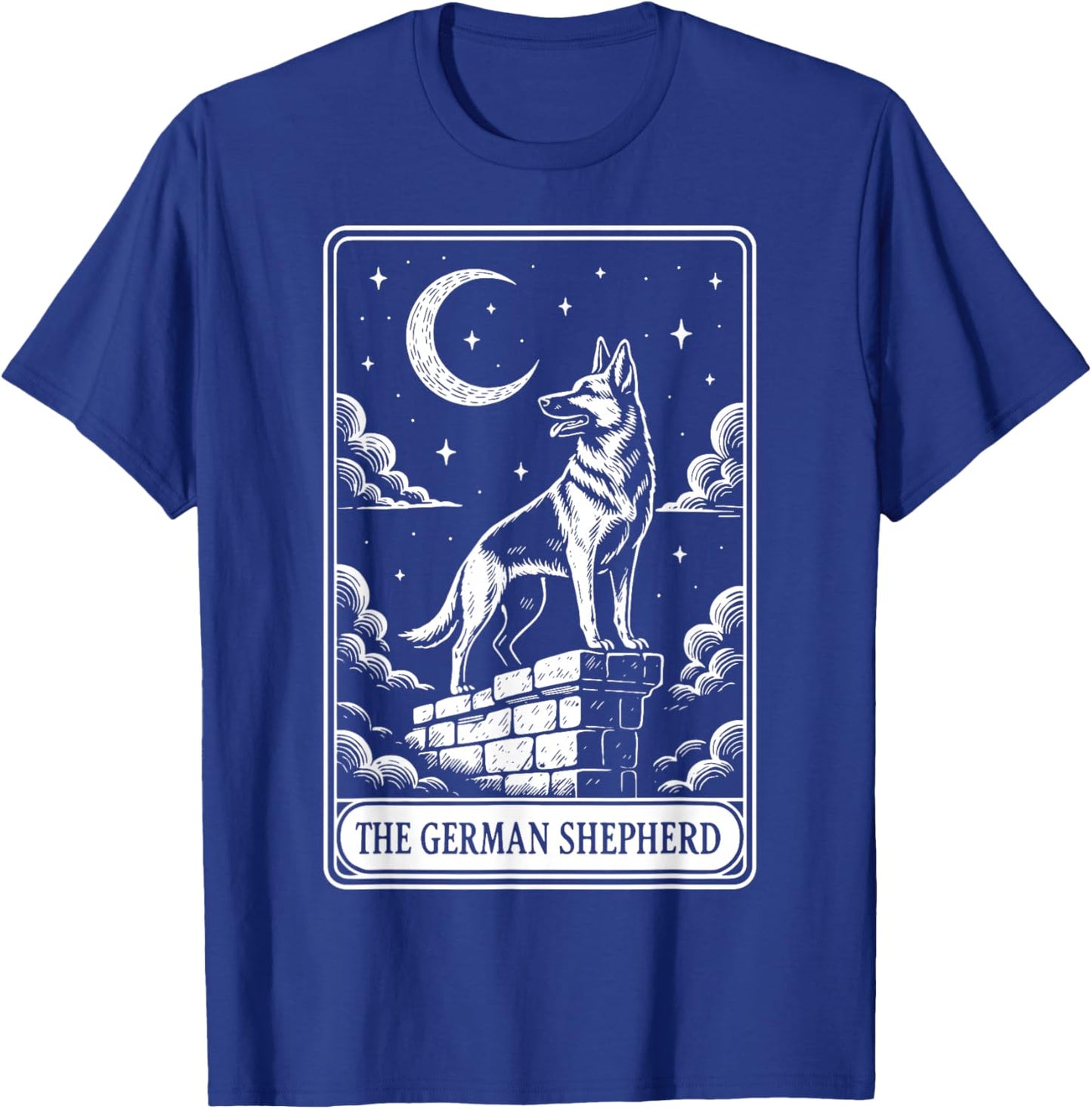 The German Shepherd Tarot Card T-Shirt - T-Shirt | Royal