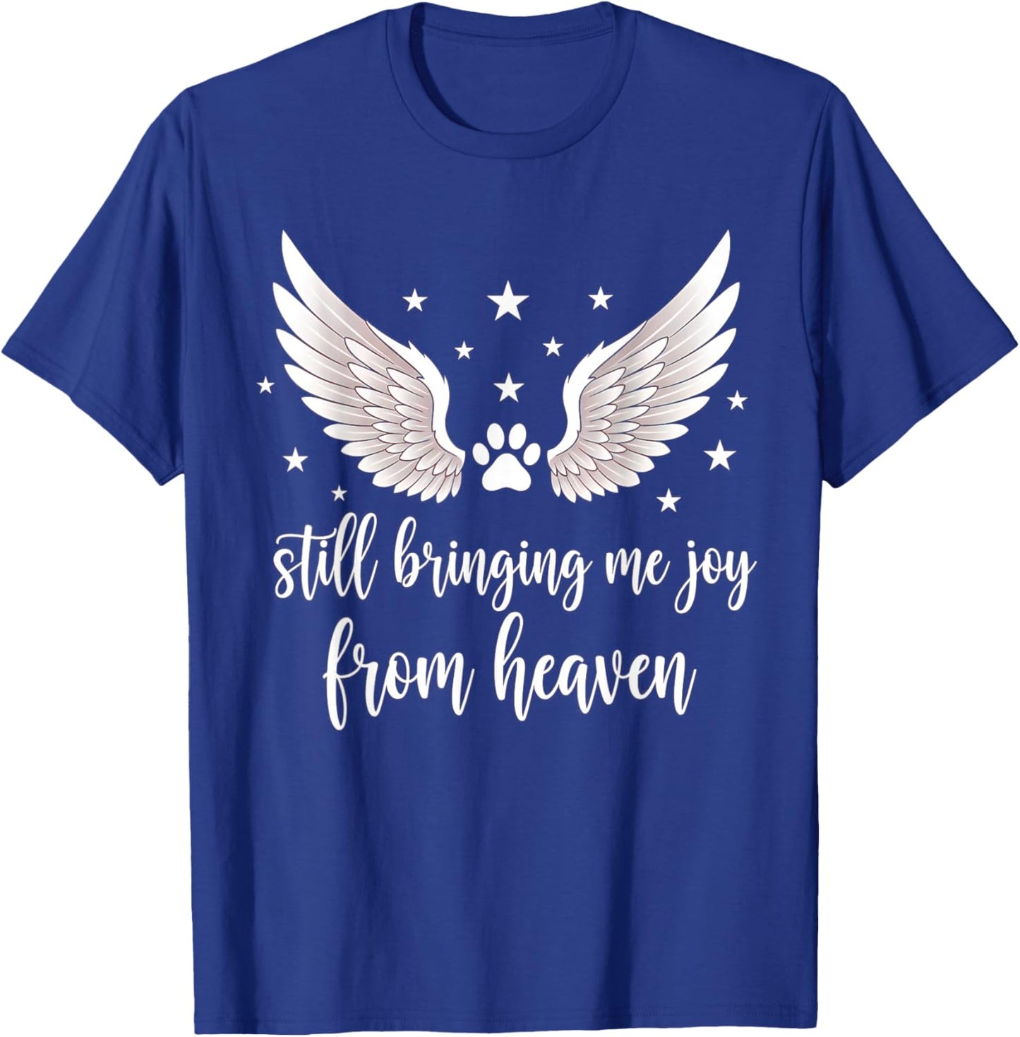 Dog Remembrance Cat Memorial Loss Pet Sympathy T-Shirt - T-Shirt | Royal