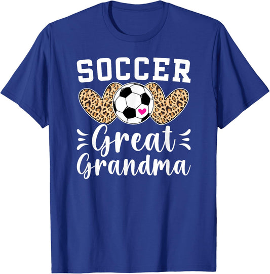 Soccer Great Grandma Of A Soccer Player Great Grandma T-Shirt - T-Shirt | Royal