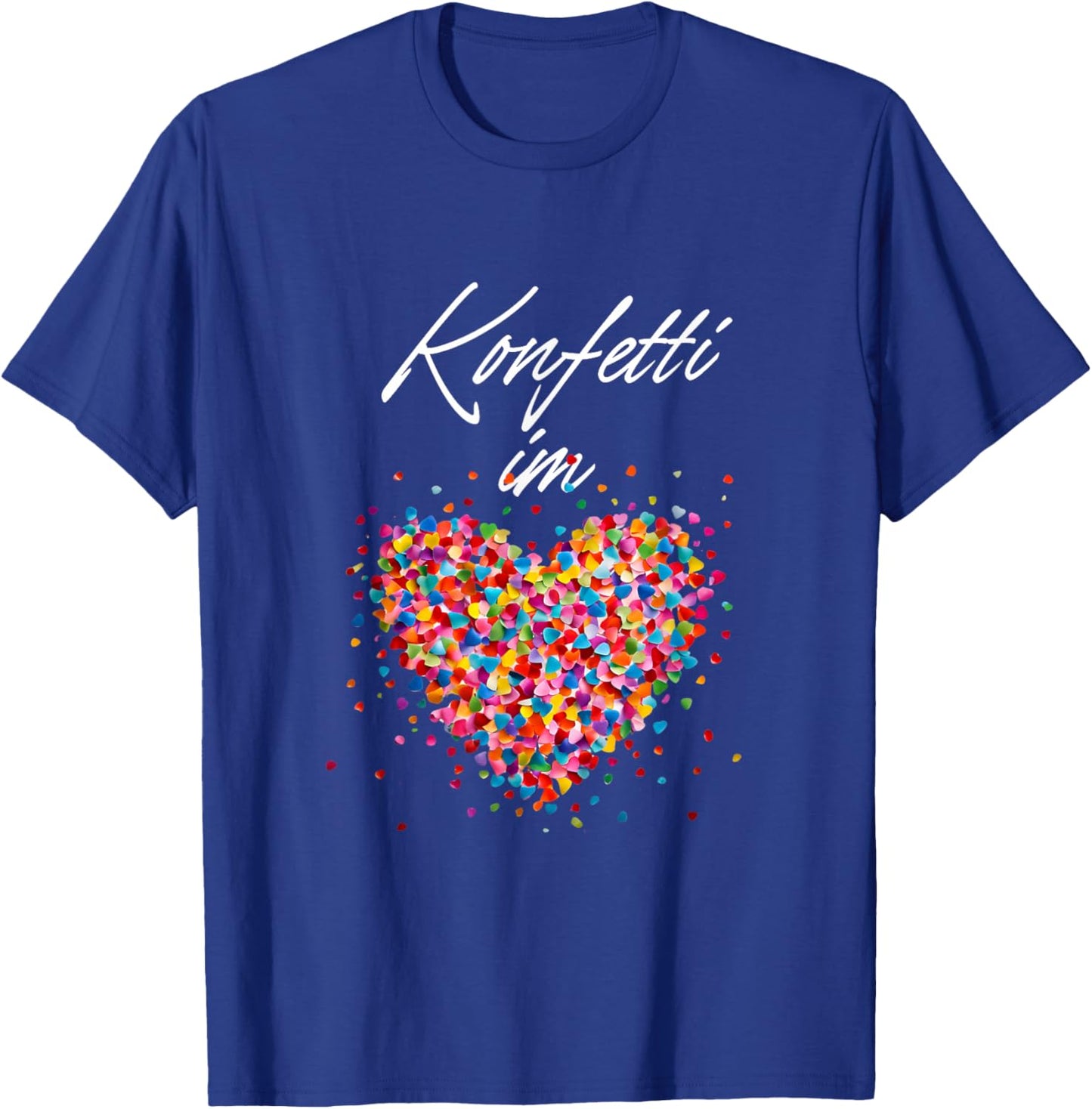 Confetti in the Heart Carnival Costume T-Shirt - T-Shirt | Royal