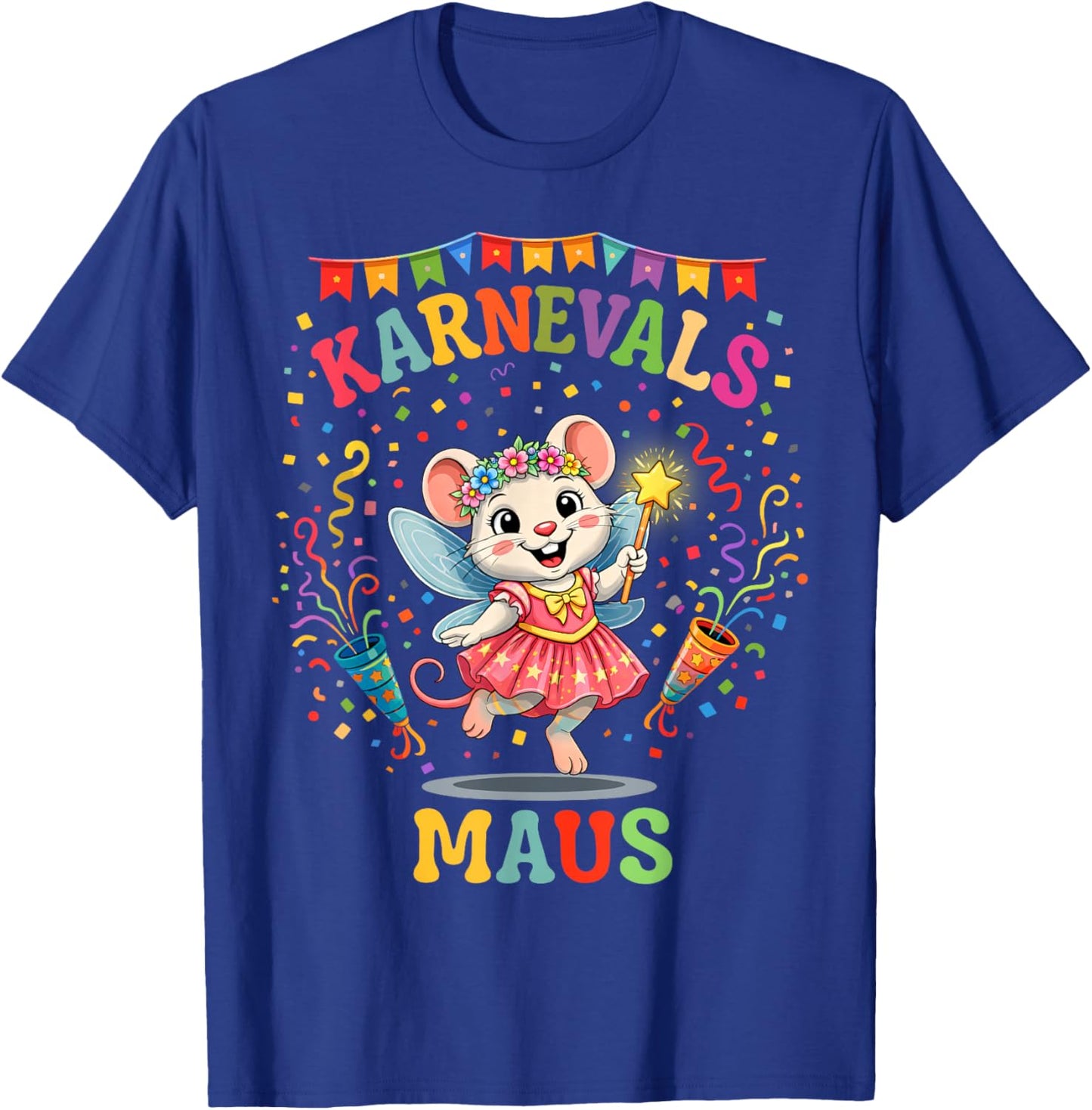 Carnival Costume Cute Carnival Mouse Fancy Dress Carnival T-Shirt - T-Shirt | Royal
