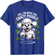 Funny Cute Pet Dog Breed Puppy Yes I'm with the Crazy Poodle T-Shirt - T-Shirt | Royal