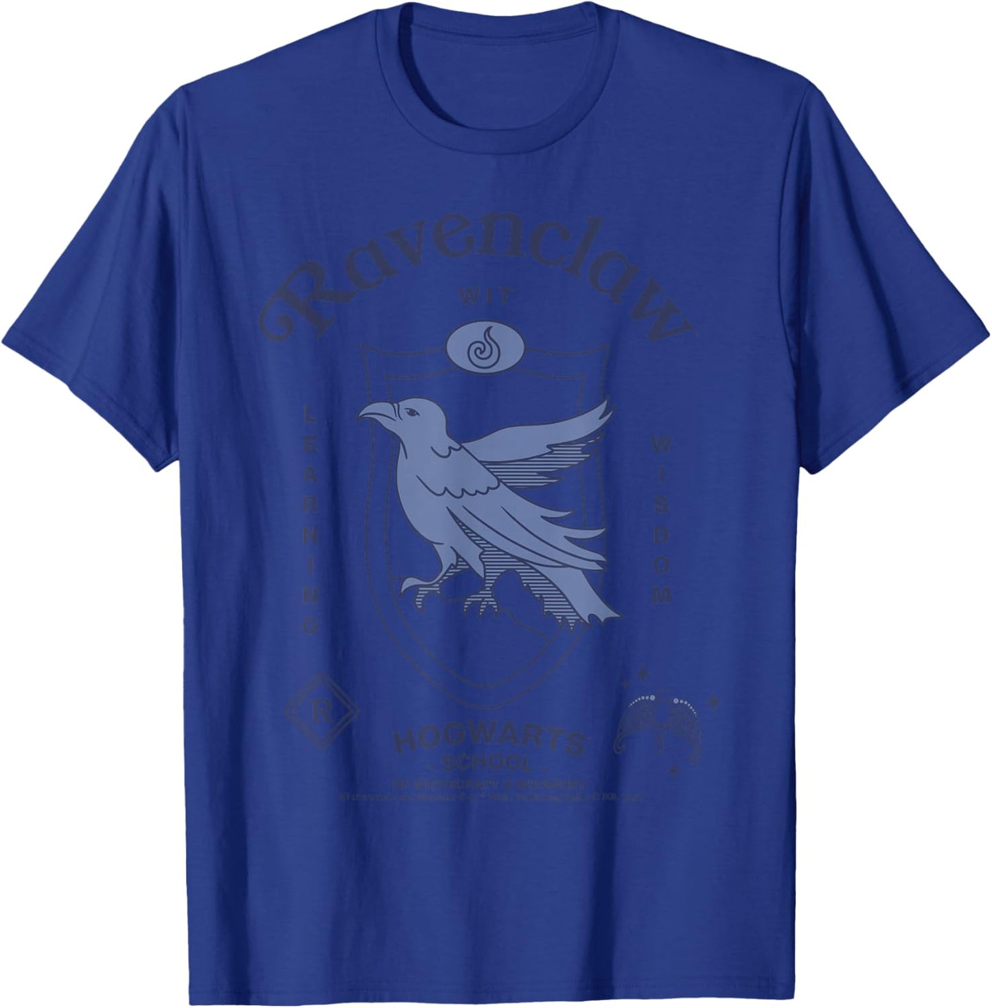 Ravenclaw Wit Wisdom Learning Hogwarts Harry Potter New T-Shirt - T-Shirt | Royal