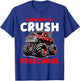 Ready to Crush Preschool Monster Truck Back To School Boys T-Shirt - T-Shirt | Royal