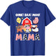 Oink Baa Moo Mama Farm Animals Birthday Party Family T-Shirt - T-Shirt | Royal