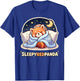 Sleepy Red Panda Pajamas Cute Wild Animal Design T-Shirt - T-Shirt | Royal