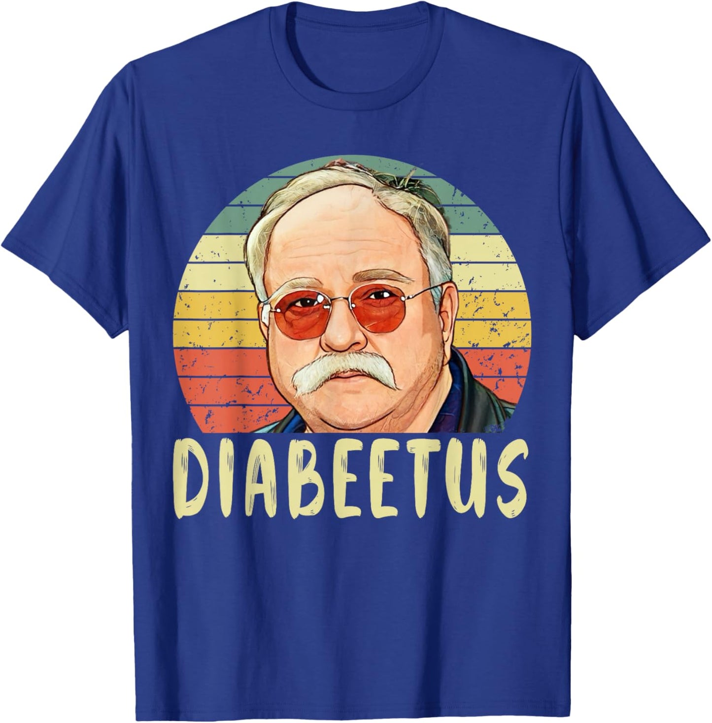 Funny Diabetic Diabetes Type 1 2 Awareness Pancreas Humor T-Shirt - T-Shirt | Royal