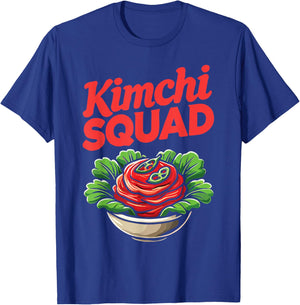 South Korea Kimchi Lover Kimchi Squad T-Shirt - T-Shirt | Royal