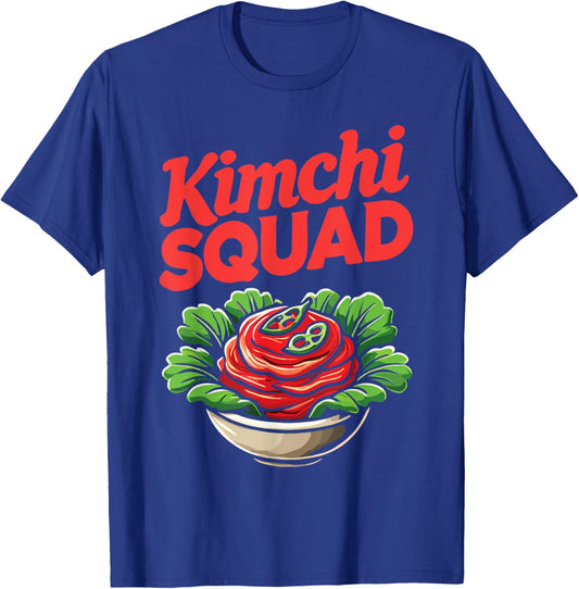 South Korea Kimchi Lover Kimchi Squad T-Shirt - T-Shirt | Royal