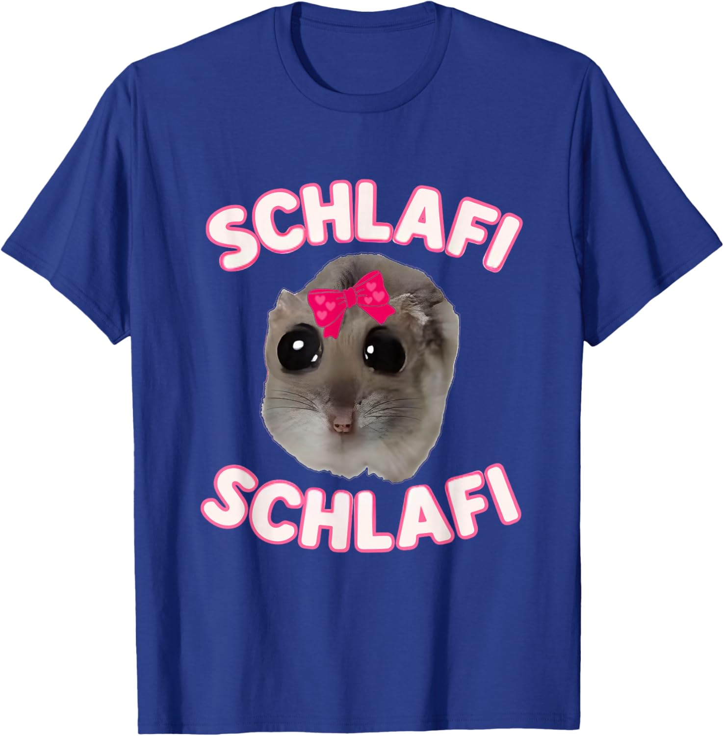 Schlafi Schlafi Hamster Meme Pyjama Set Funny Pyjamas T-Shirt - T-Shirt | Royal