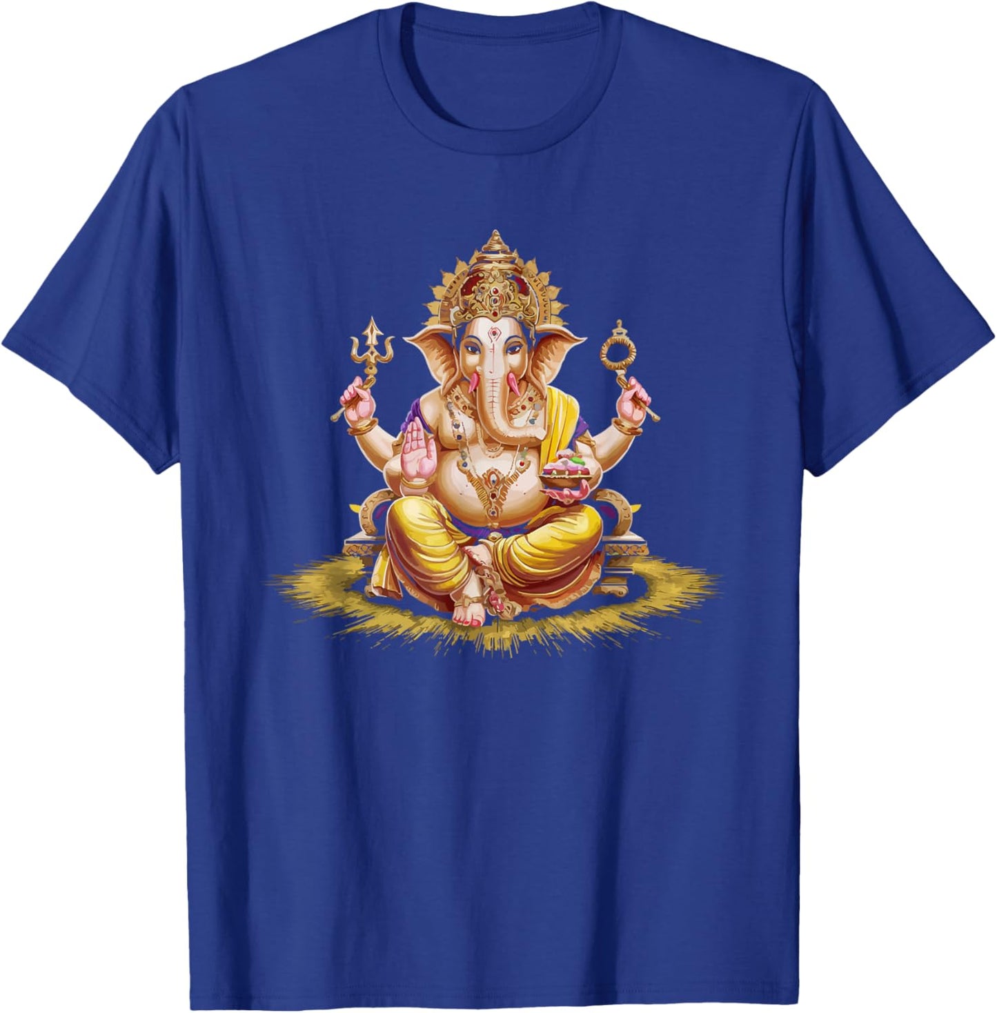 Ganesh Chaturthi Hindu Festival Elephant Lord Ganesha T-Shirt - T-Shirt | Royal