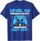 Level 9 Years Birthday Shirt Boy Gamer 2017 Birthday T-Shirt - T-Shirt | Royal