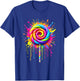 Candy Candy Costume Women's Carnival Lollipop Fancy Dress T-Shirt - T-Shirt | Royal