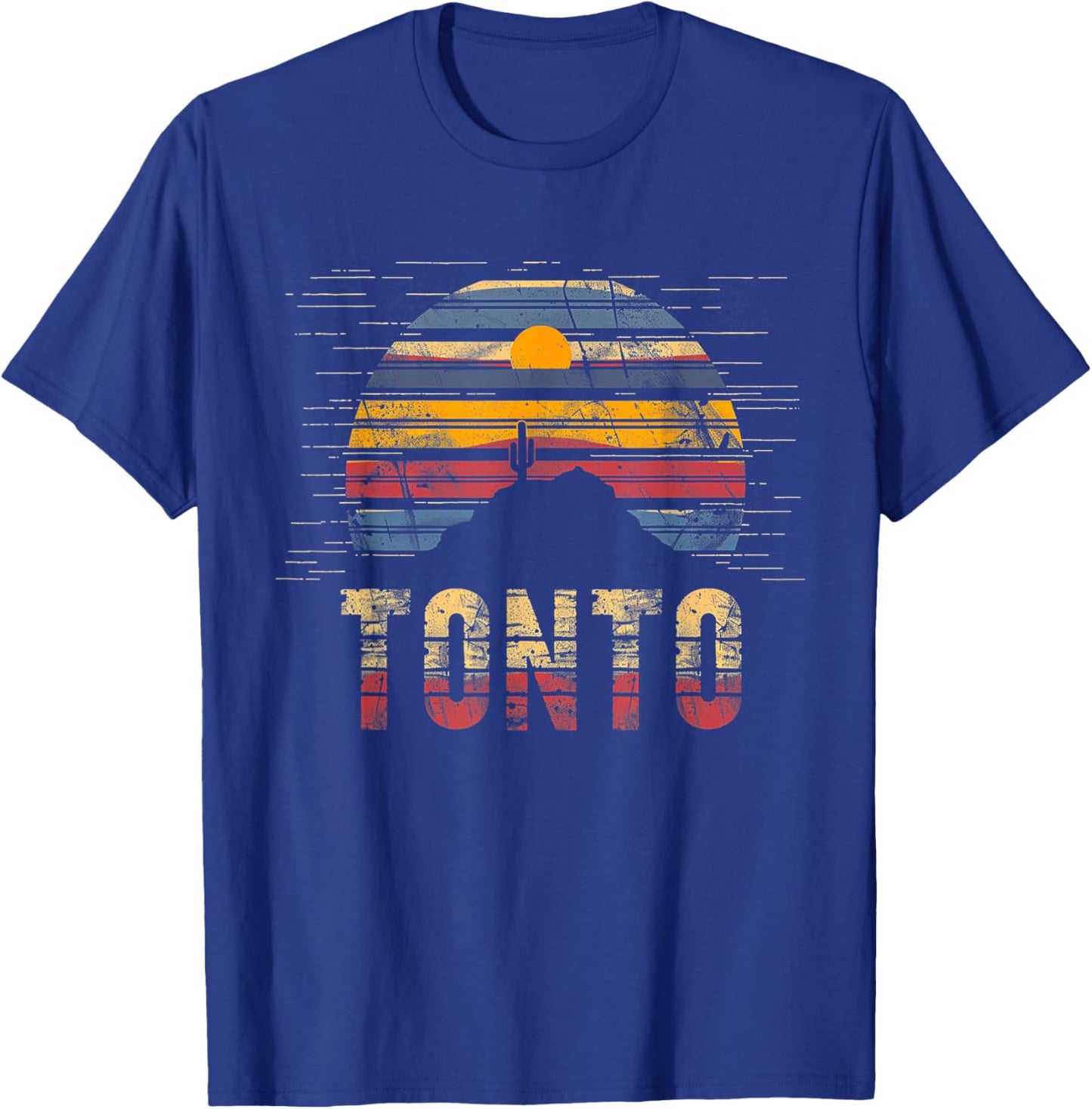 Tonto - US National Park Forest Vintage Men Women Kids Retro T-Shirt - T-Shirt | Royal