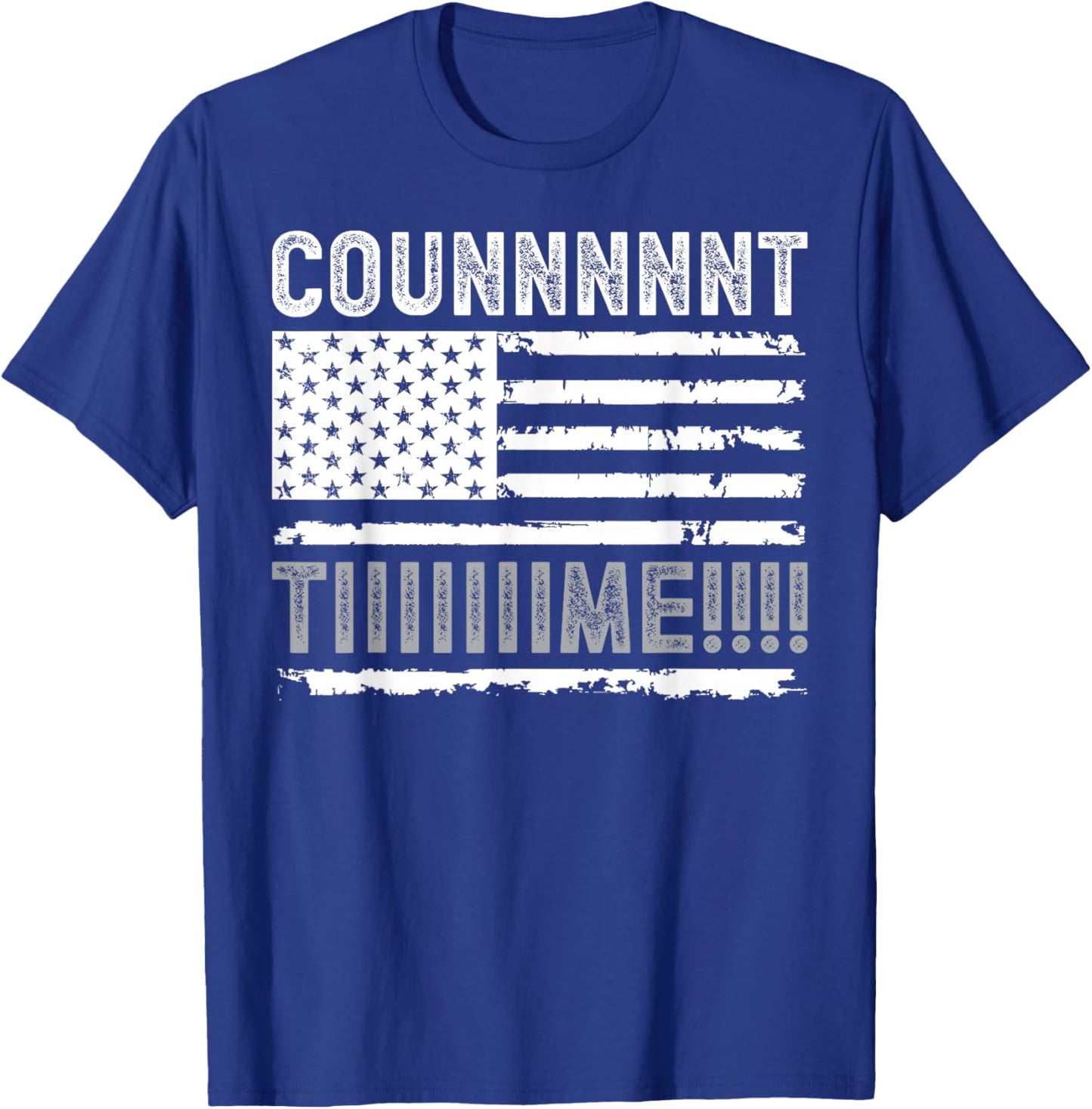 Count Time Corrections Officer Correctional Officer T-Shirt - T-Shirt | Royal