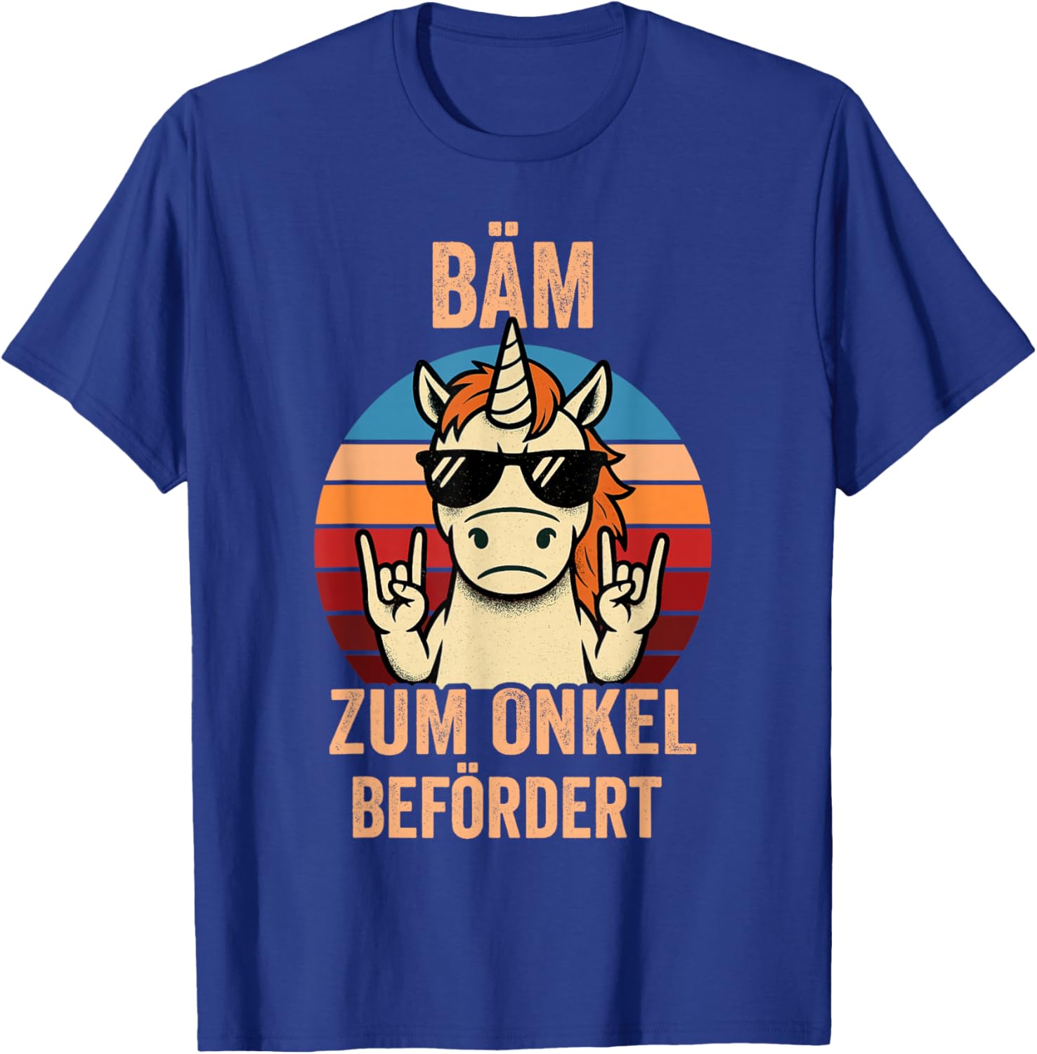 Zum Onkel Befördert 2026 2027 2028 T-Shirt - T-Shirt | Royal