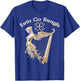 Erin Go Bragh Forever Ireland Angelic Irish Harp T-Shirt - T-Shirt | Royal