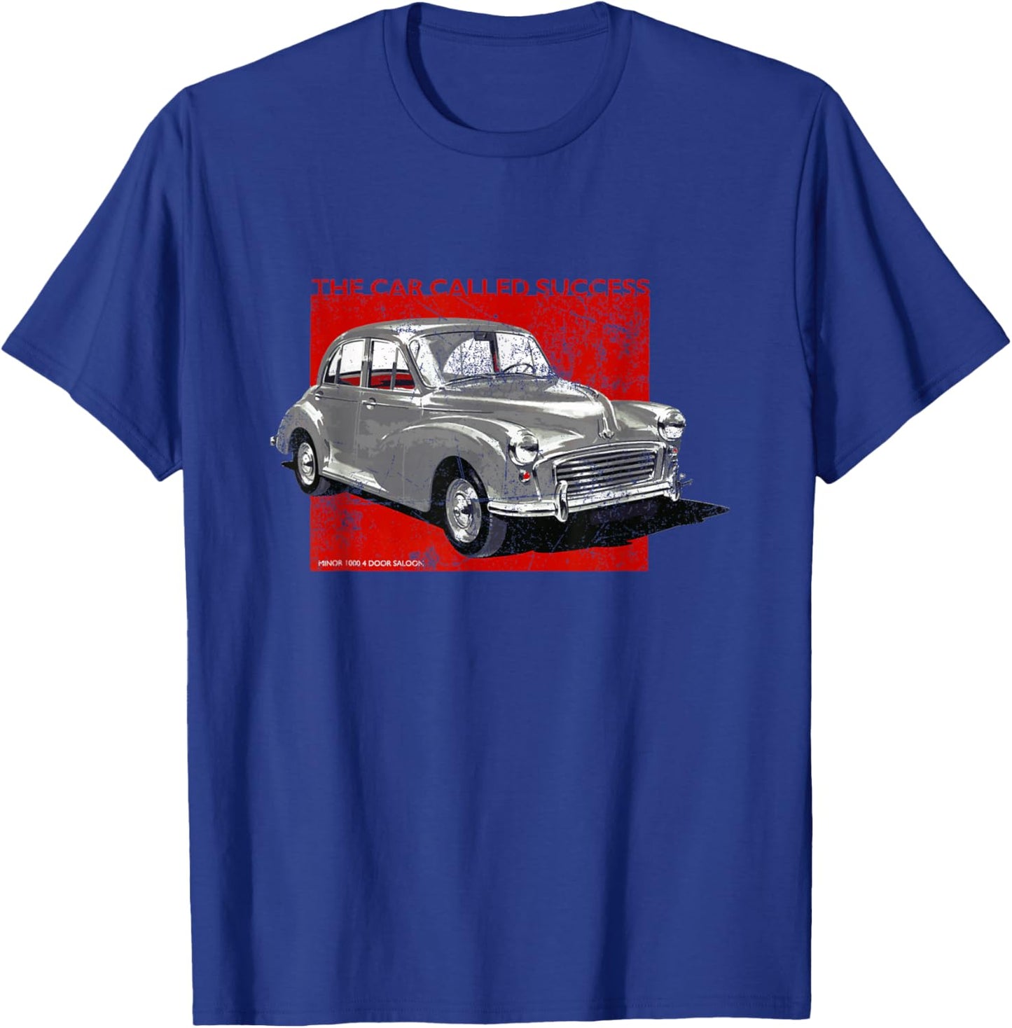 British Motor Morris Minor 1000 T-Shirt - T-Shirt | Royal