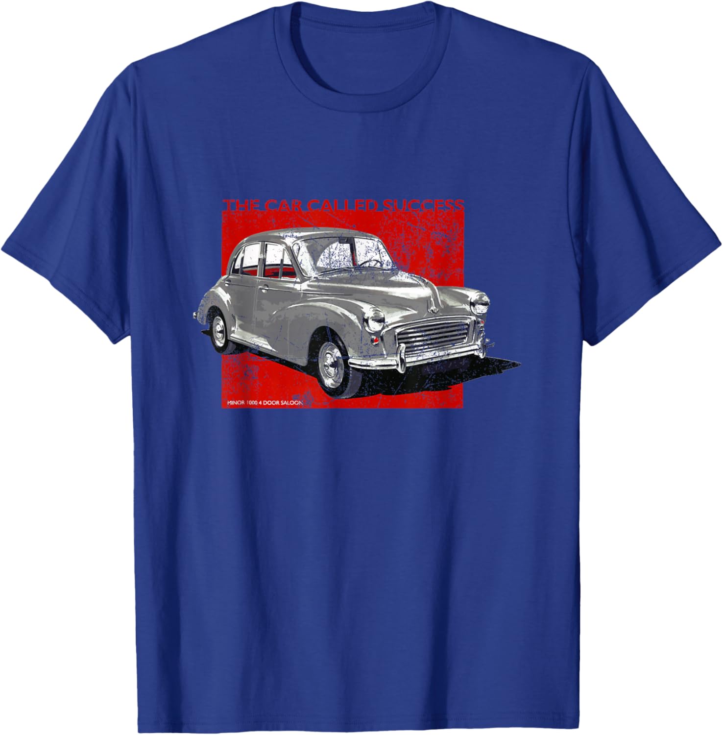 British Motor Morris Minor 1000 T-Shirt - T-Shirt | Royal