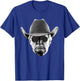 Cool Donald Trump Cowboy Hat US USA America President T-Shirt - T-Shirt | Royal